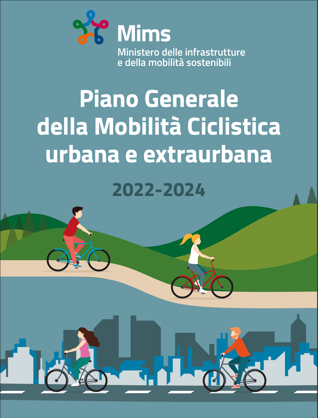 copertina del report Piano Generale della Mobilità Ciclistica